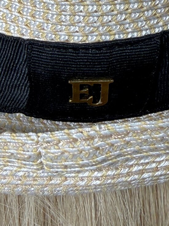 ERIC JAVITS Squishee Classic Fedora Hat Cream Black UPF50 main image 8